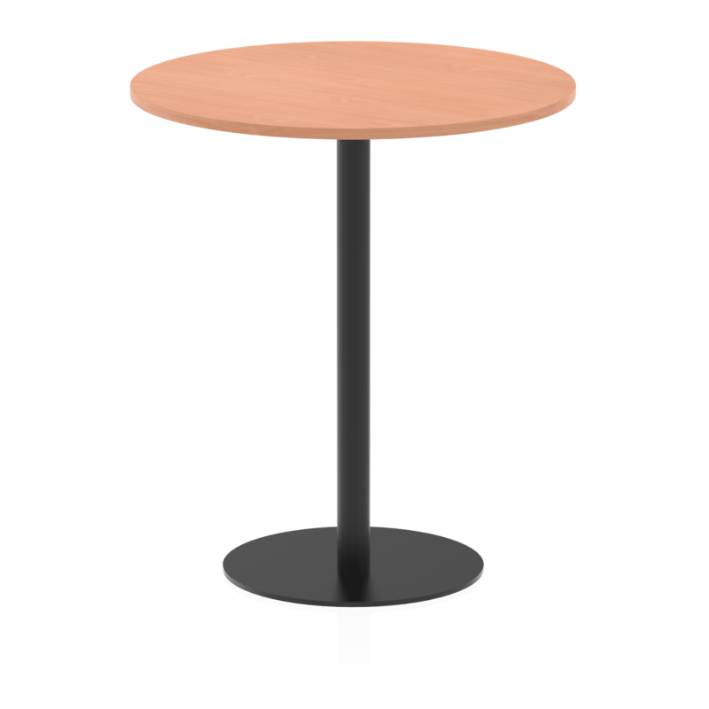 Italia Round Poseur Table Black Leg - Image 31
