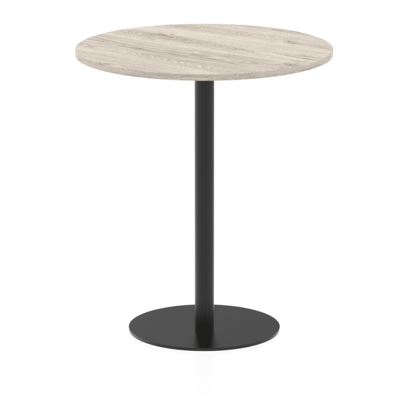 Italia Round Poseur Table Black Leg - Image 36