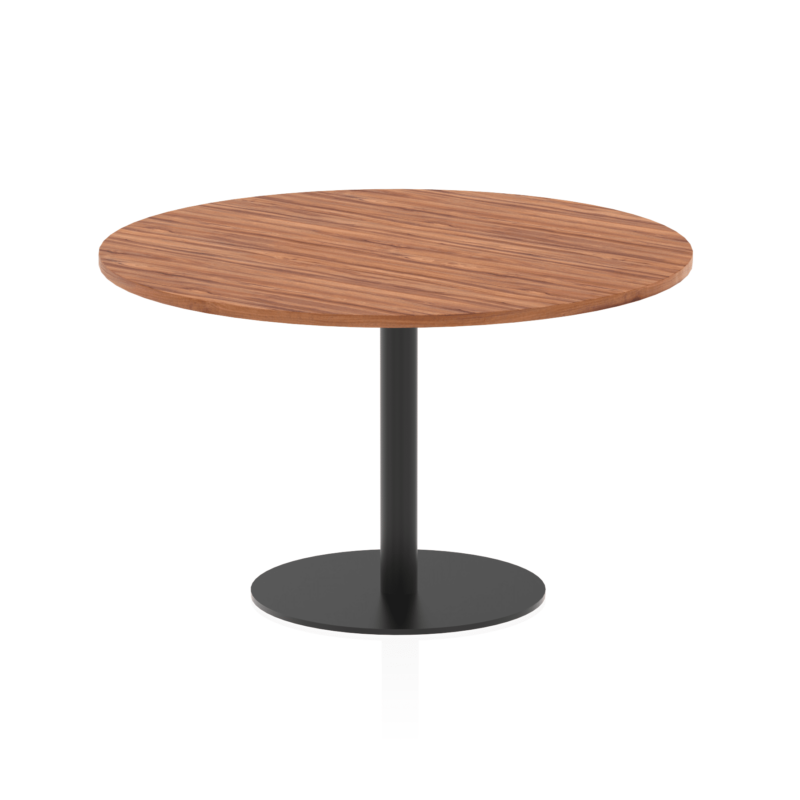 Italia Round Poseur Table Black Leg - Image 38