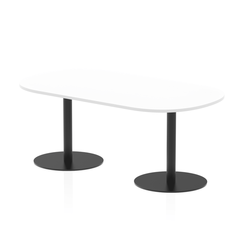 Italia Boardroom Table Black Leg - Image 3