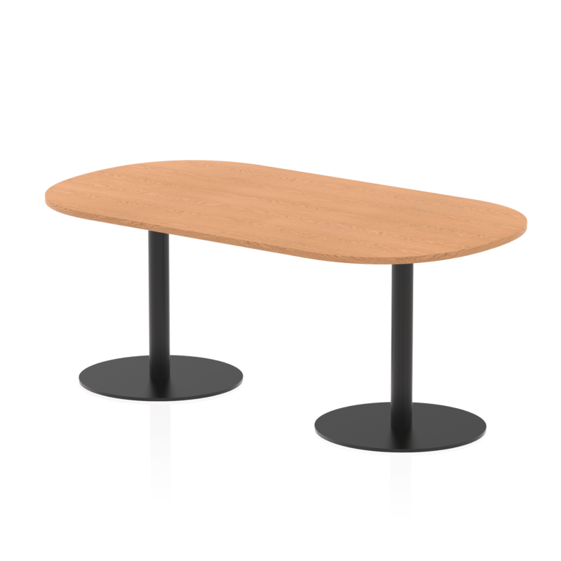 Italia Boardroom Table Black Leg - Image 5