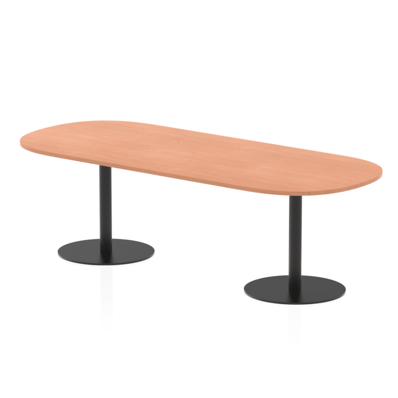 Italia Boardroom Table Black Leg - Image 13