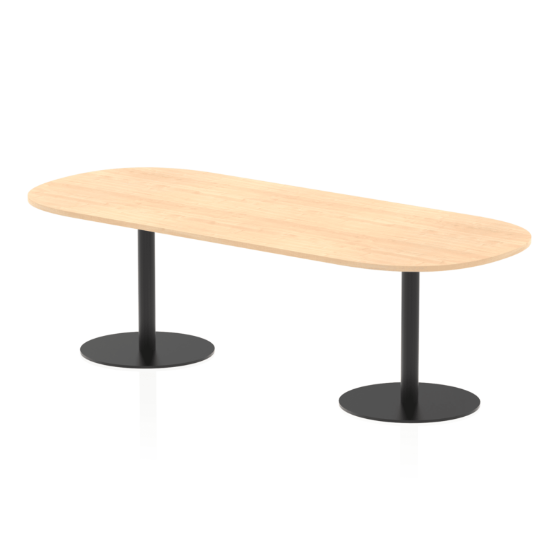 Italia Boardroom Table Black Leg - Image 16
