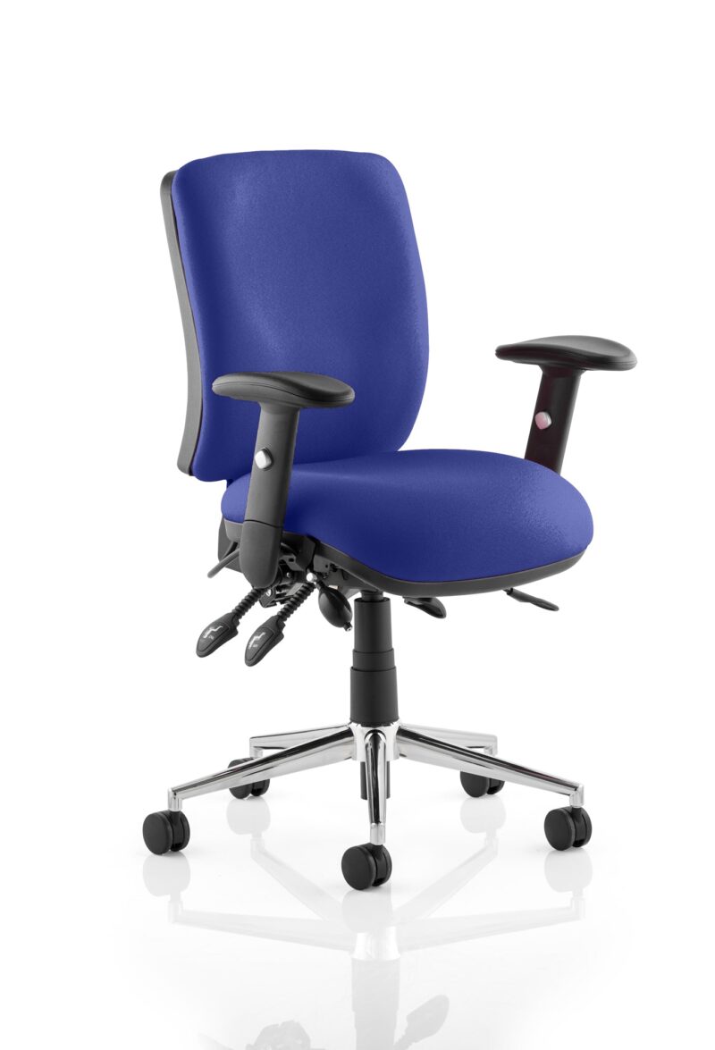 Chiro Medium Back Task Operator Office Chair - Image 84