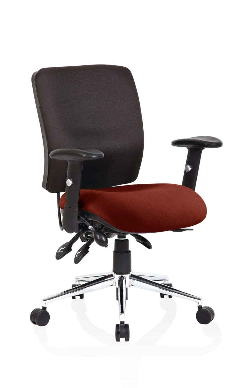 Chiro Medium Back Task Operator Office Chair - Image 68