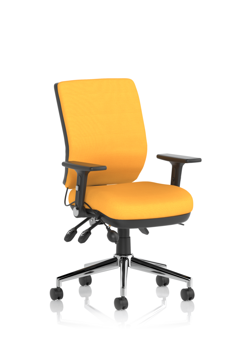 Chiro Medium Back Task Operator Office Chair - Image 95