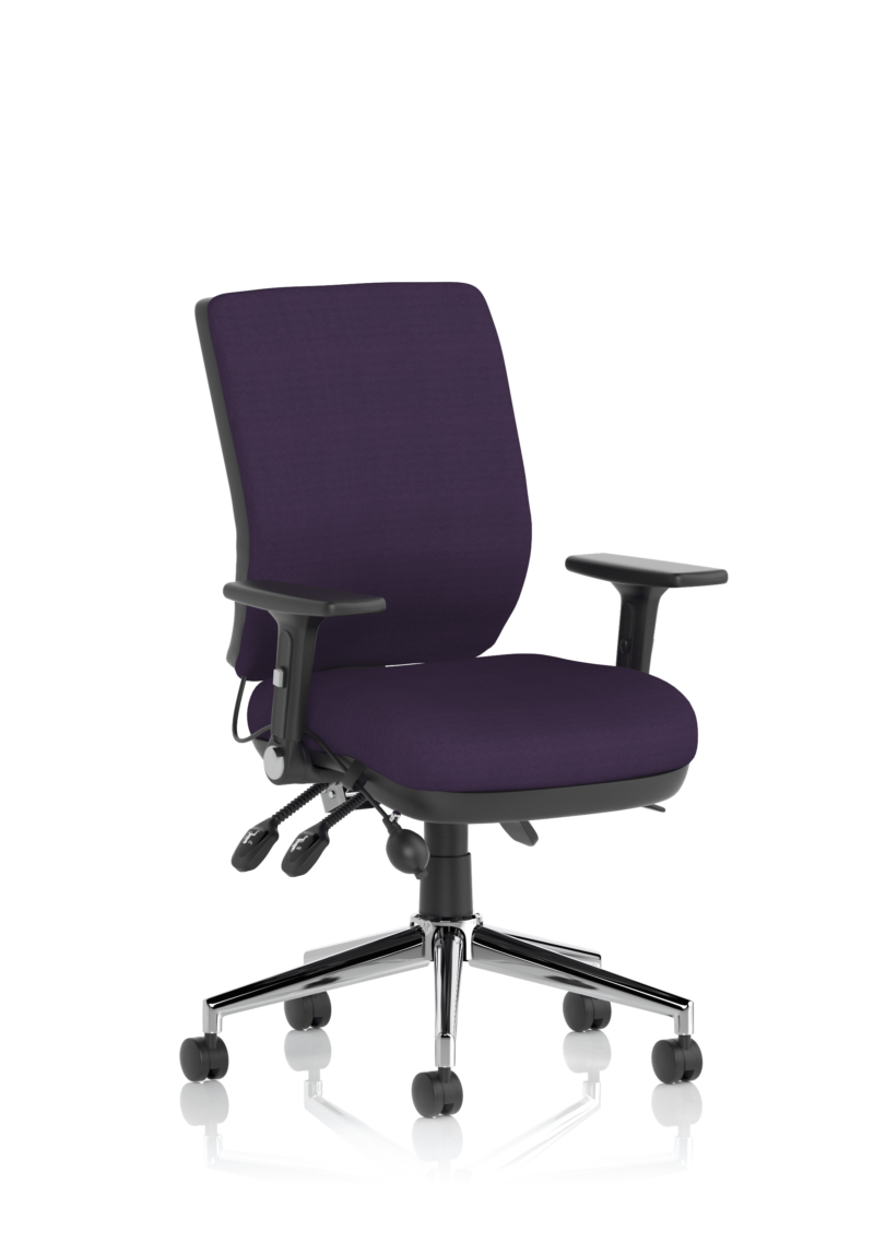 Chiro Medium Back Task Operator Office Chair - Image 98