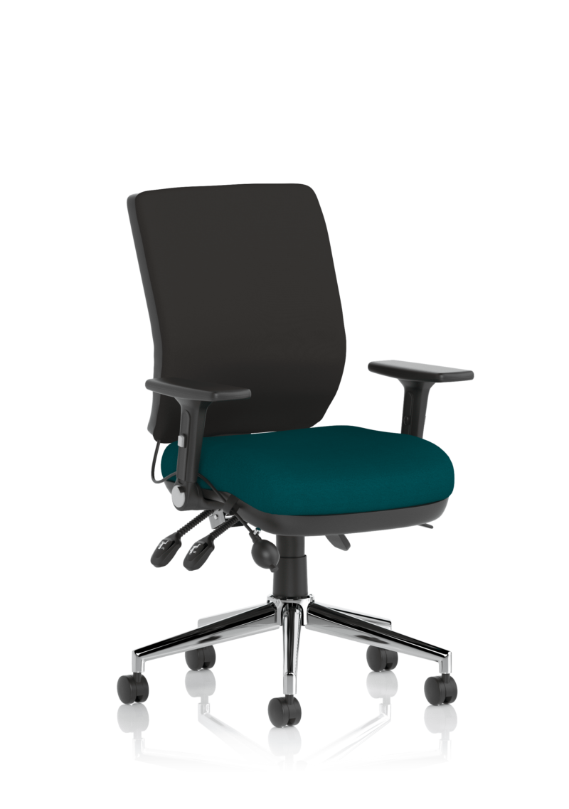 Chiro Medium Back Task Operator Office Chair - Image 101