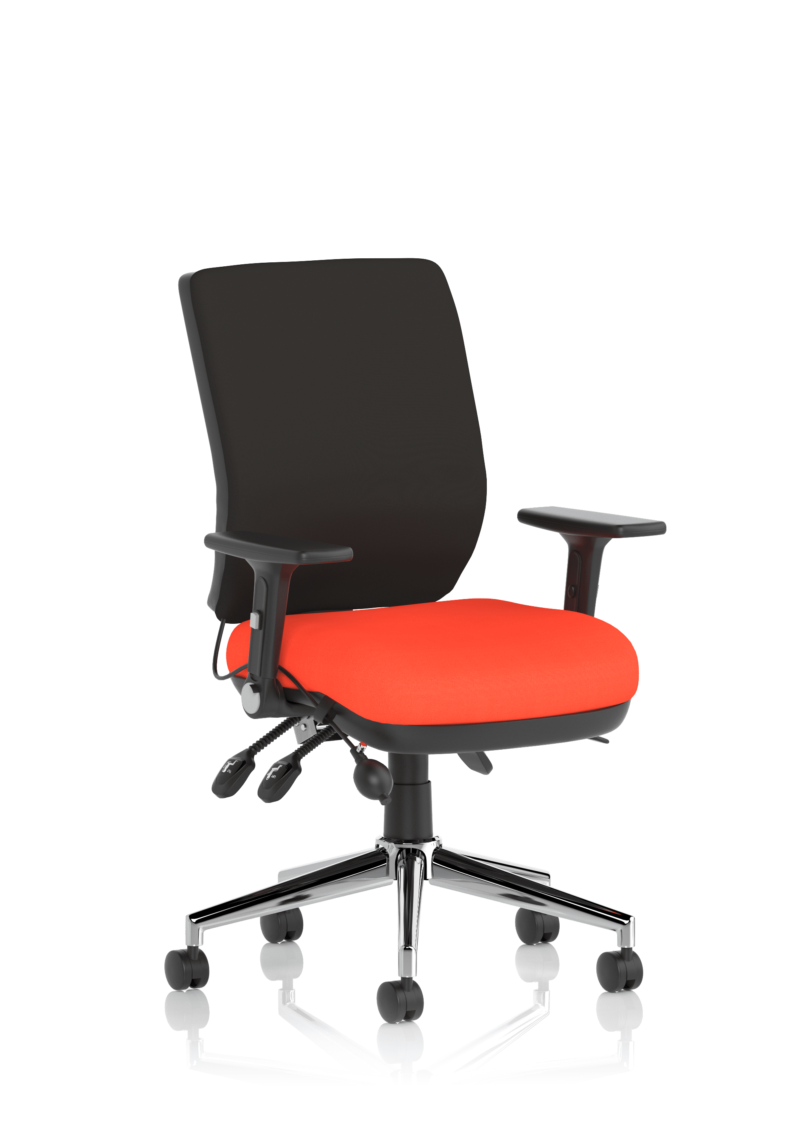 Chiro Medium Back Task Operator Office Chair - Image 105