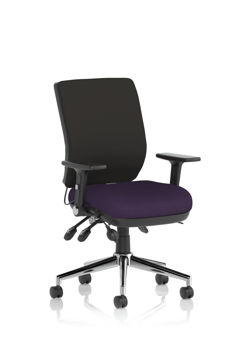 Chiro Medium Back Task Operator Office Chair - Image 106