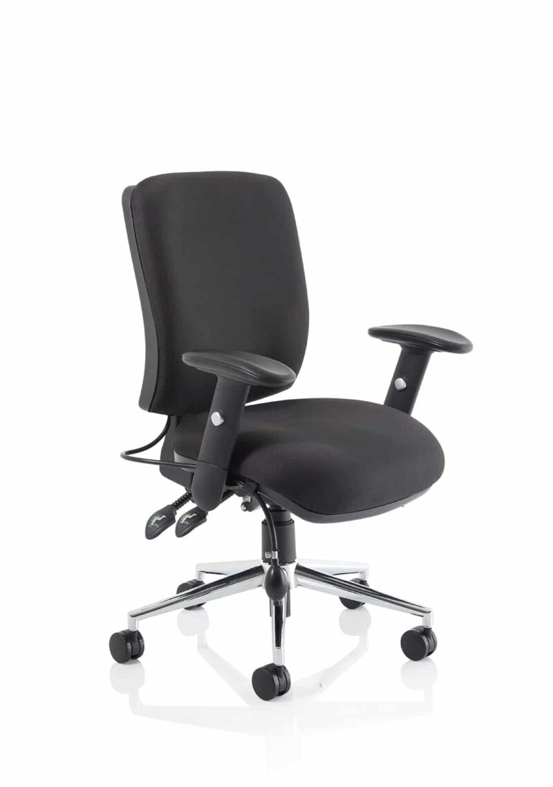 Chiro Medium Back Task Operator Office Chair - Image 107