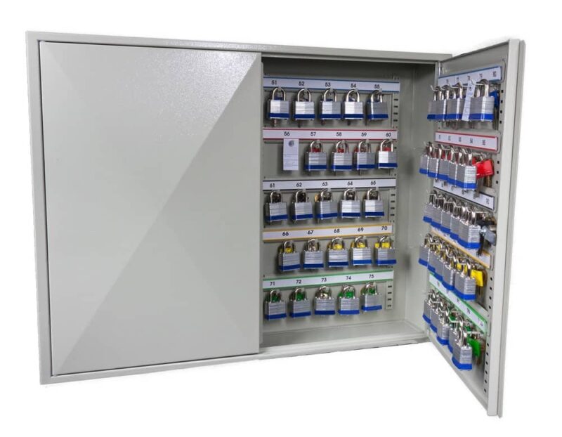 Phoenix Deep Plus & Padlock Key Cabinet - Image 7