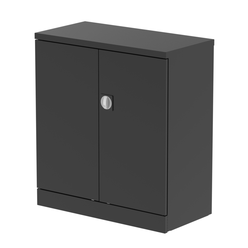 Qube Stationery 2-Door Cupboard With Shelf - Image 3