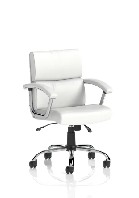 Desire Medium Back Leather Executive Office Chair with Arms
