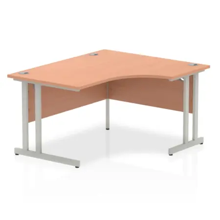 OE - Impulse 1400mm Right Crescent Desk Cantilever Leg